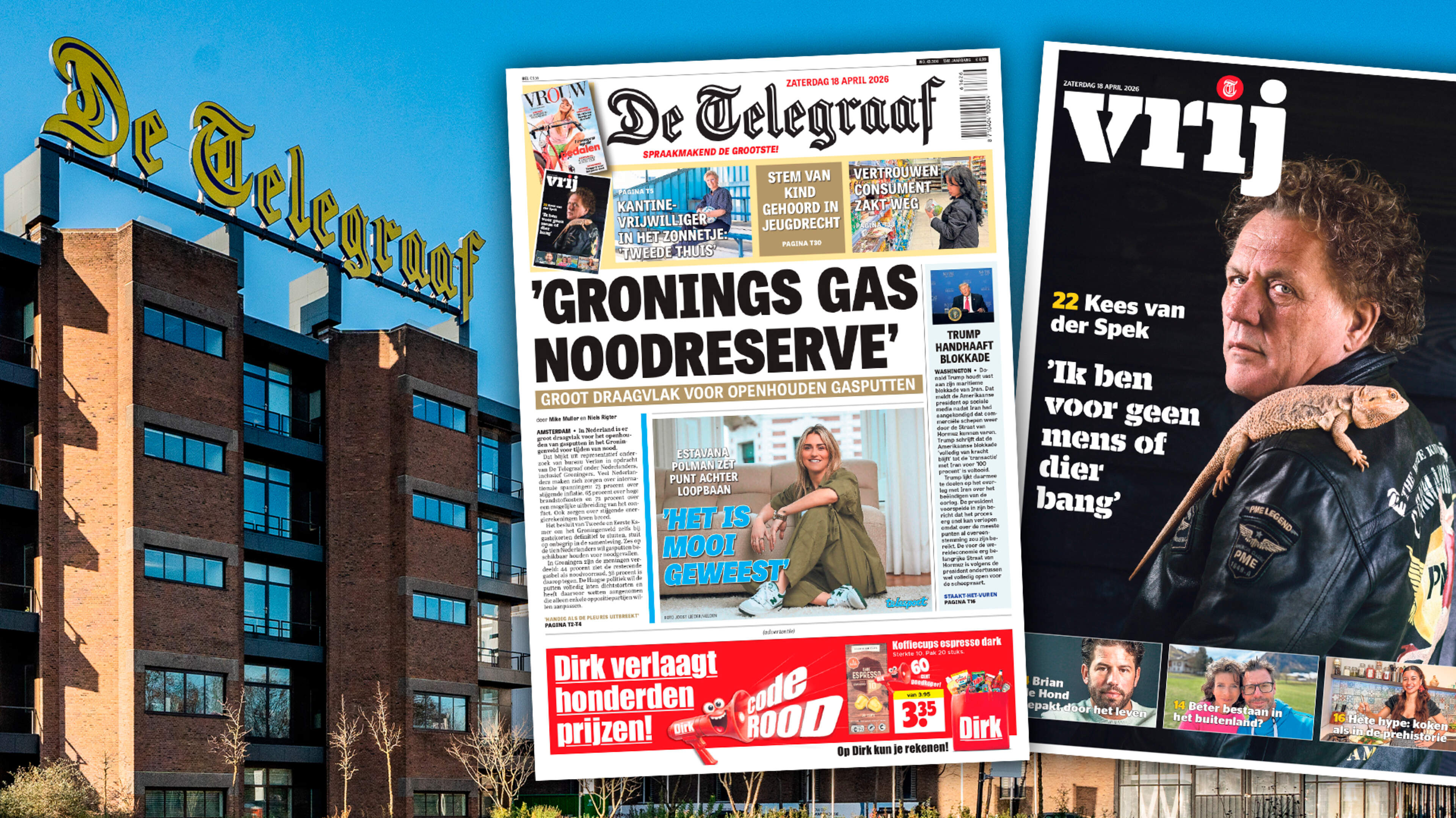 Lees hier de digitale krant van zaterdag 18 april